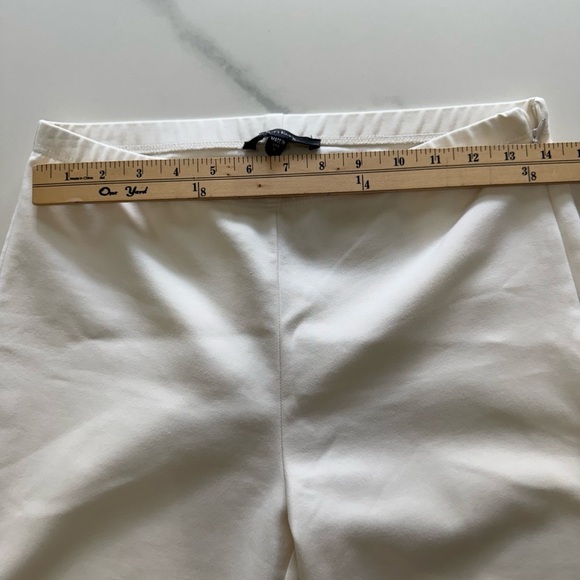 Karen Kane Cream side zip ankle pants, size 6 - Picture 3 of 5